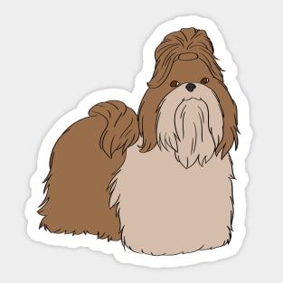 Shih Tzu Sticker